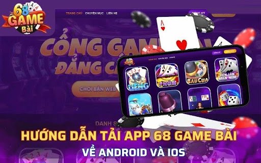 Hướng dẫn tải app 68 game bài